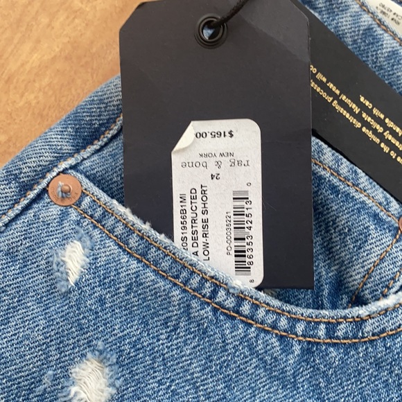 Rag and bone dre low rise shorts - Picture 4 of 10